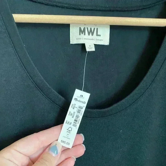 Madewell MWL Dori Jumpsuit Black Size Small - Picture 4 of 10